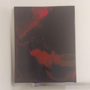 Halloween Paint Pour Painting "B"